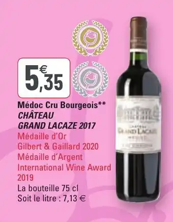 G20 Médoc cru bourgeois offre