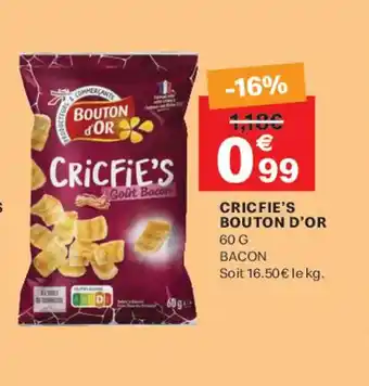 Leader Price BOUTON D'OR Cricfie's offre