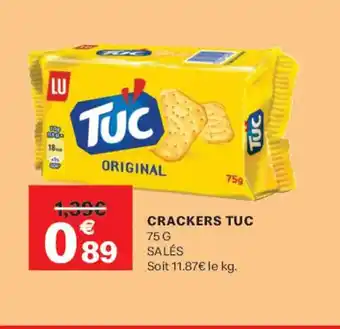 Leader Price TUC Crackers offre