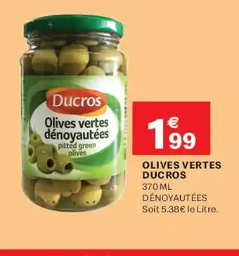 Leader Price DUCROS Olives vertes offre