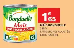 Leader Price BONDUELLE Maïs offre