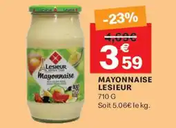 Leader Price LESIEUR Mayonnaise offre