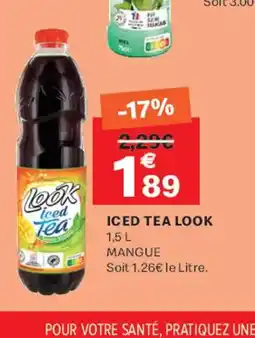 Leader Price LOOK Iced tea offre