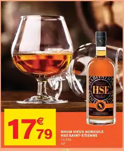 Leader Price Rhum vieux agricole hse saint-etienne offre