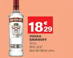 Leader Price SMIRNOFF Vodka offre