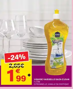 Leader Price KAZA CLEAN Liquide vaisselle offre