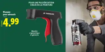 Lidl Pistolet pour aérosols offre