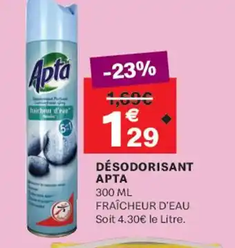 Leader Price APTA Désodorisant offre