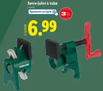 Lidl Serre-joint à tube offre