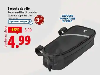 Lidl Sacoche de vélo offre