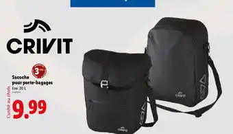 Lidl Sacoche pour porte-bagages offre