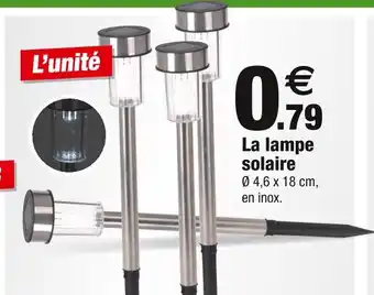 Bazarland La lampe solaire offre