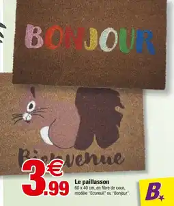 Bazarland Le paillasson offre