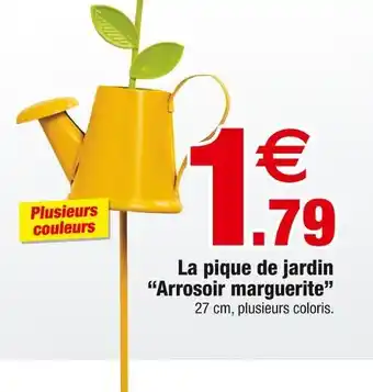 Bazarland La pique de jardin Arrosoir marguerite offre