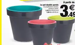 Bazarland Le pot double parois offre