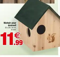 Bazarland Nichoir pour écureuil offre