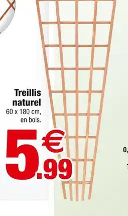 Bazarland Treillis naturel offre