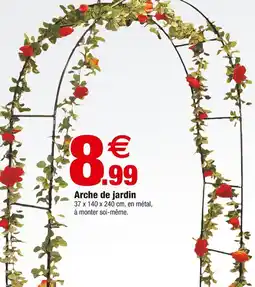 Bazarland Arche de jardin offre