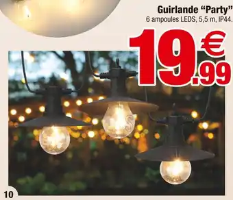 Bazarland Guirlande Party offre