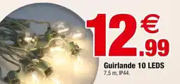 Bazarland Guirlande 10 LEDS offre