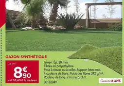 Gedimat Gazon synthétique offre