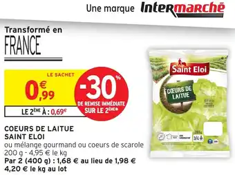 Intermarché Coeurs de laitue saint eloi offre