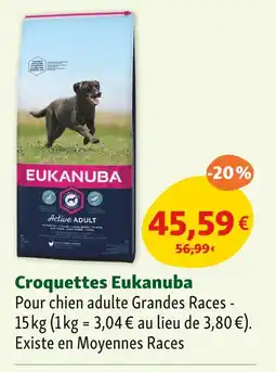 Maxi Zoo EUKANUBA Croquettes offre