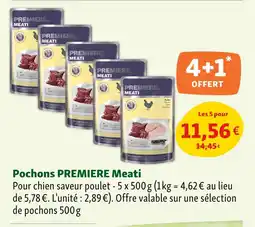 Maxi Zoo PREMIERE Pochons premiere meati offre