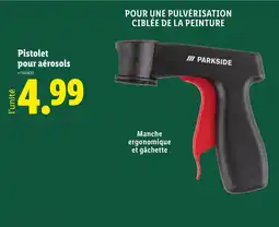 Lidl PARKSIDE Pistolet pour aérosols offre