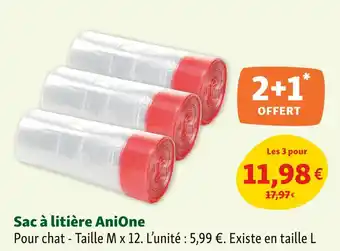 Maxi Zoo Anione Sac à litière offre