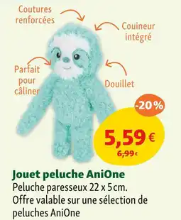 Maxi Zoo ANIONE Jouet peluche AniOne offre