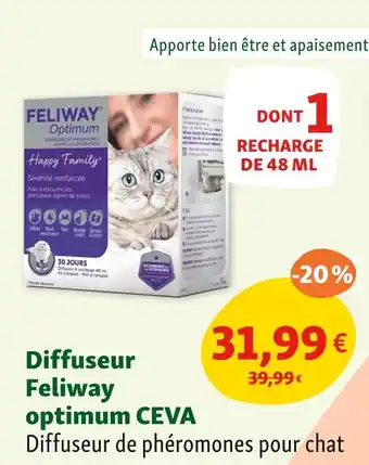 Maxi Zoo FELIWAY Diffuseur optimum ceva offre