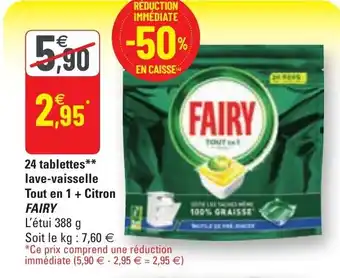 G20 24 tablettes offre
