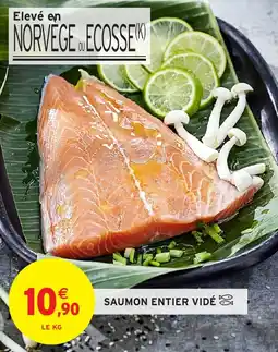 Intermarché Saumon entier vidé offre