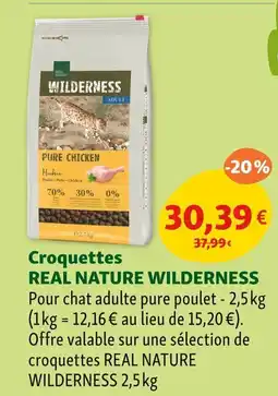 Maxi Zoo REAL NATURE WILDERNESS Croquettes offre