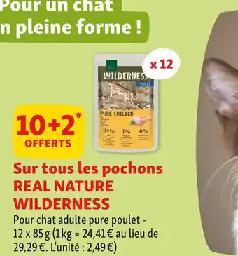 Maxi Zoo REAL NATURE WILDERNESS Sur tous les pochons offre