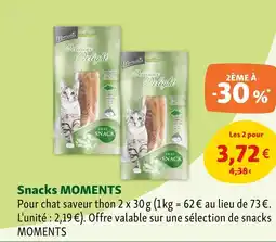 Maxi Zoo MOMENTS Snacks offre