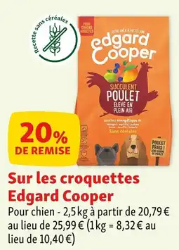 Maxi Zoo EDGARD COOPER Sur les croquettes offre