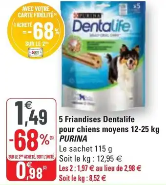 5 friandises dentalife