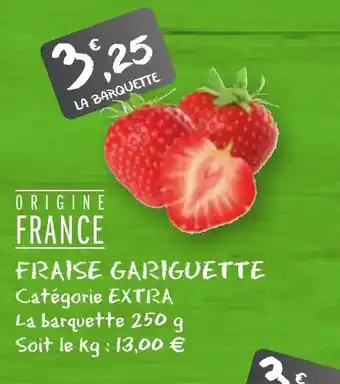 G20 Fraise gariguette offre