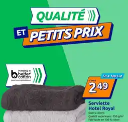 Action Serviette Hotel Royal offre