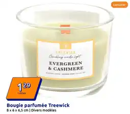 Action Bougie parfumée Treewick offre