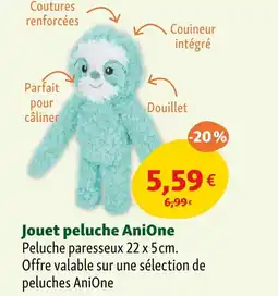 Maxi Zoo Jouet peluche AniOne offre