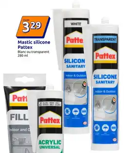 Action Mastic silicone Pattex offre