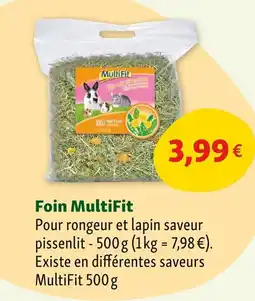 Maxi Zoo MULTIFIT Foin offre