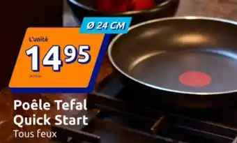 Action Poêle Tefal Quick Start offre