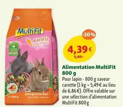 Maxi Zoo MULTIFIT Alimentation offre