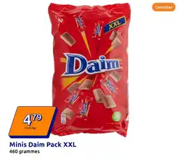 Action Minis Daim Pack XXL offre