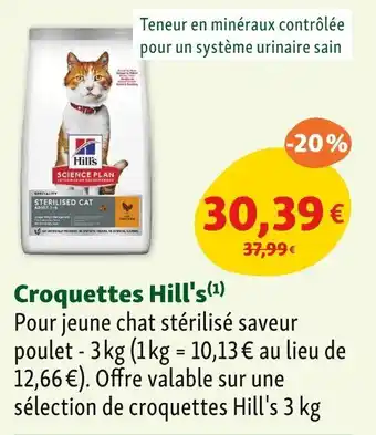 Maxi Zoo HILL'S Croquettes offre