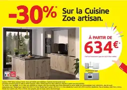 Mr Bricolage Sur la Cuisine Zoe artisan. offre